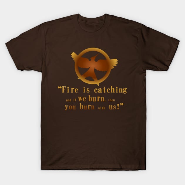 Mockingjay T-Shirt by Pendientera